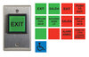 CM-30 Series-Square LED Illuminated Push/Exit Switch